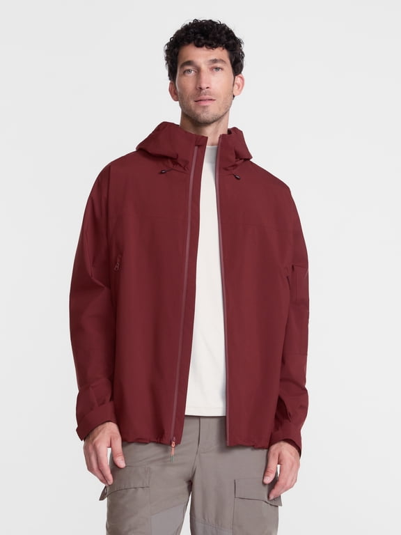 s Men's and Big Men's Pinnacle System Rain Jacket, Sizes S-3XL
