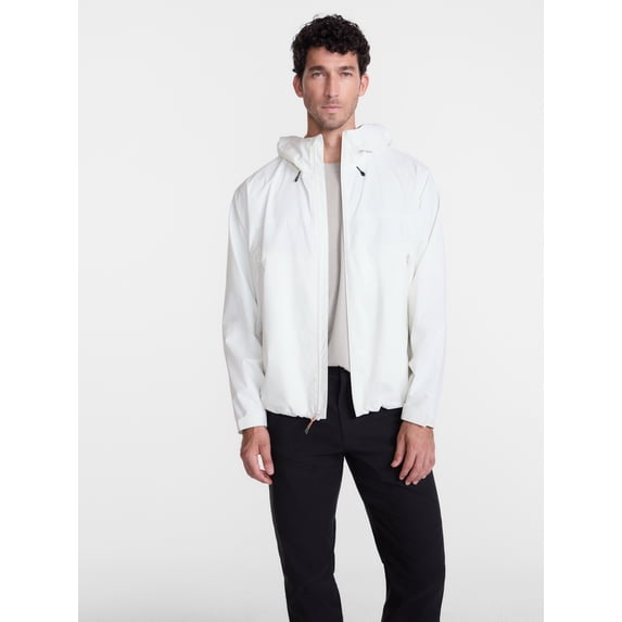 Ozark Trails Men's and Big Men's Pinnacle System Rain Jacket, Sizes S-3XL