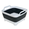 thumbnail image 1 of Ozark Trail Plastic and Silicone 10-quart Collapsible Camping Sink, 12.1" x 12.1" Basin, 1 of 13