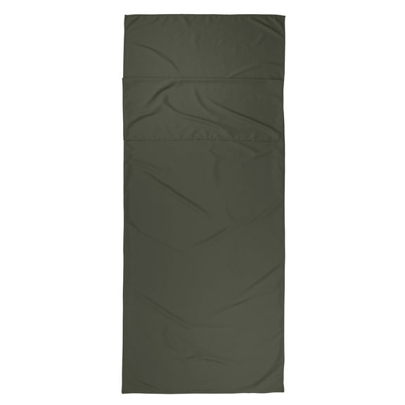 Ozark Trail Polyester Outdoor Camping Sleeping Bag Liner Sheet, Green (78 in. Length x 33.5 in. Width)