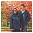 Ozark Trail Rain Jacket, Unisex, Blue Cove, XLXXL, Long Sleeve
