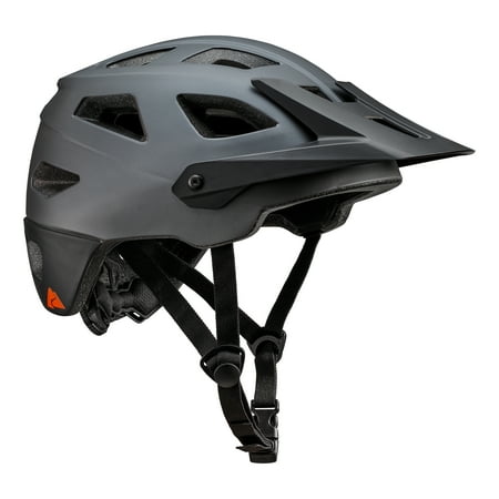 Ozark Trail Adult Bike Helmet with Rechargeable Rear Light-Up, Black, 9 Modes, Ages 14+
