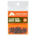 thumbnail image 2 of B&W Tackle Split Shot Sinkers – Size #5, 3/32 Oz (2.5g), Lead, Freshwater Fishing, FREE SHIP 2 of 6