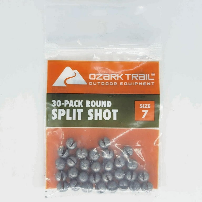 Ozark Trail Sinker Weights Size 7, Fishing Lead Weights,