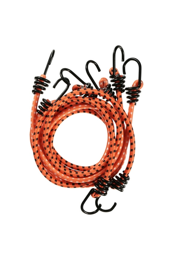 ® Rubber Bungee Cords 4 Count Box