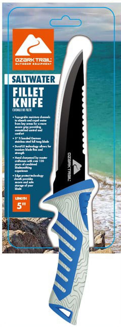 Ozark Trail Salt Bait & Fillet Knife - Each