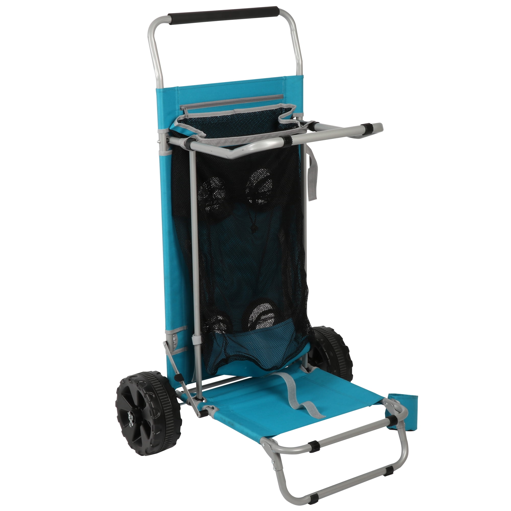 Ozark Trail Sand Island Convertible Beach Cart, Blue