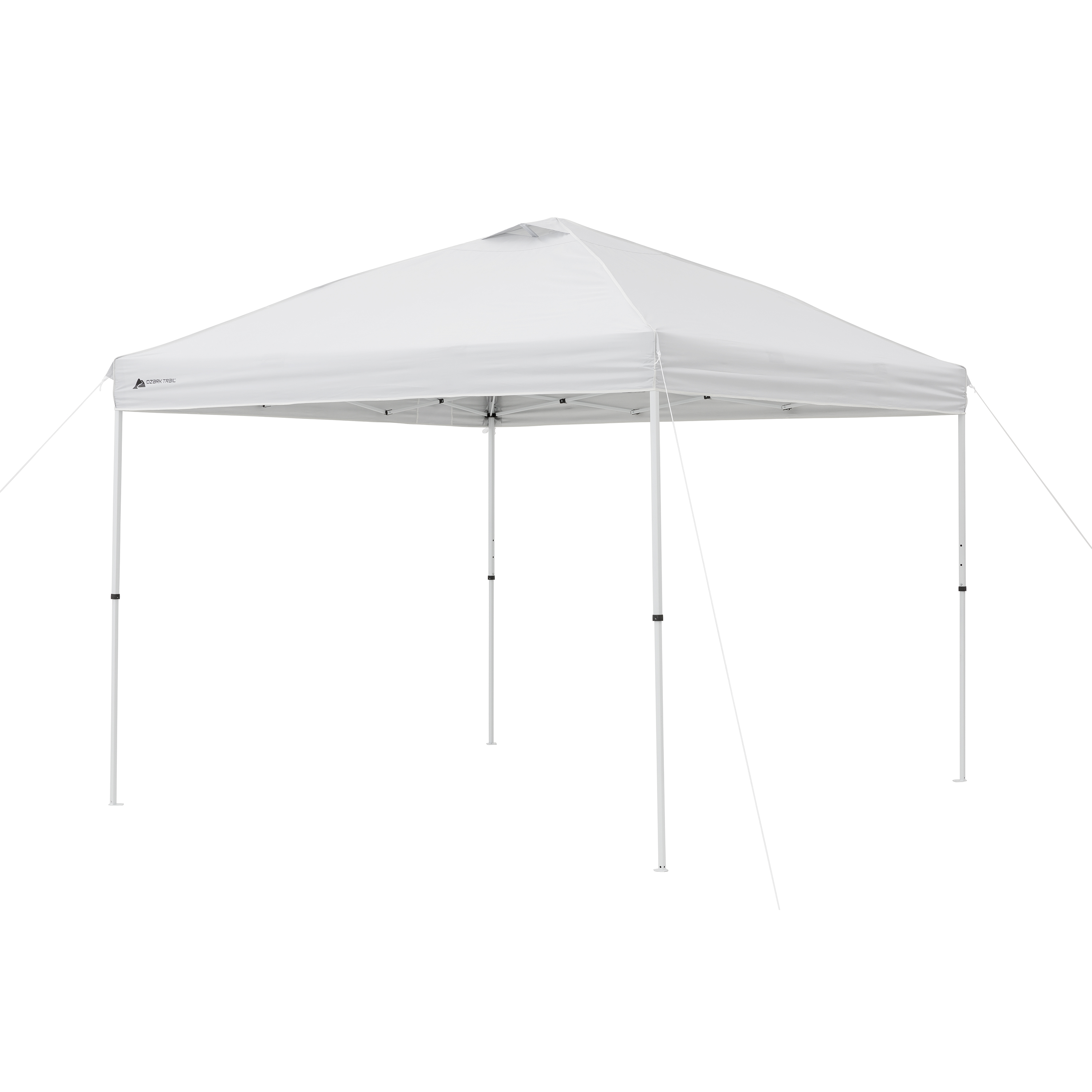 Ozark Trail Simple Push Straight Leg Instant Canopy, White, 10 ft x 10 ft - image 1 of 16