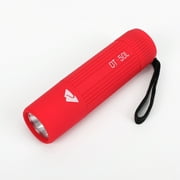 Ozark Trail Single Mini LED Flashlight, 50 Lumens, Handheld, 3 AAA Batteries, Red