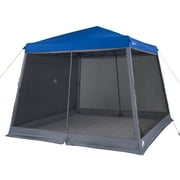 Ozark Trail Slant-Leg Canopy Accessory Pack with Screen Walls and Shade for 10 x 10 ft Frames, Gray