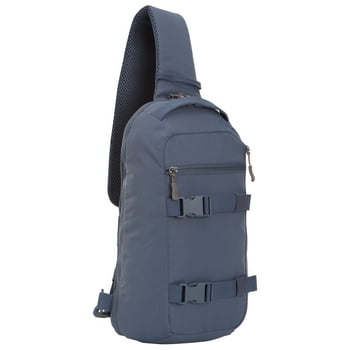 Ozark Trail Sling Pack 9 L, Blue Indigo, Polyester Messenger Bag, Adult, Teen