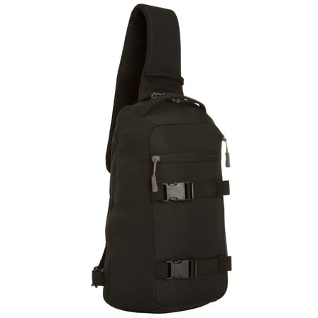 Ozark Trail Sling pack, Black, Polyester, 9 L Messenger Bag, Adult, Teen, New, Unisex