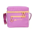 thumbnail image 1 of Ozark Trail Coated Soft Side Cooler with Removable Hardliner, 6 Can , 6 Quart Capacity, Summer Vibes Collection, Bright Pink, 1 of 9