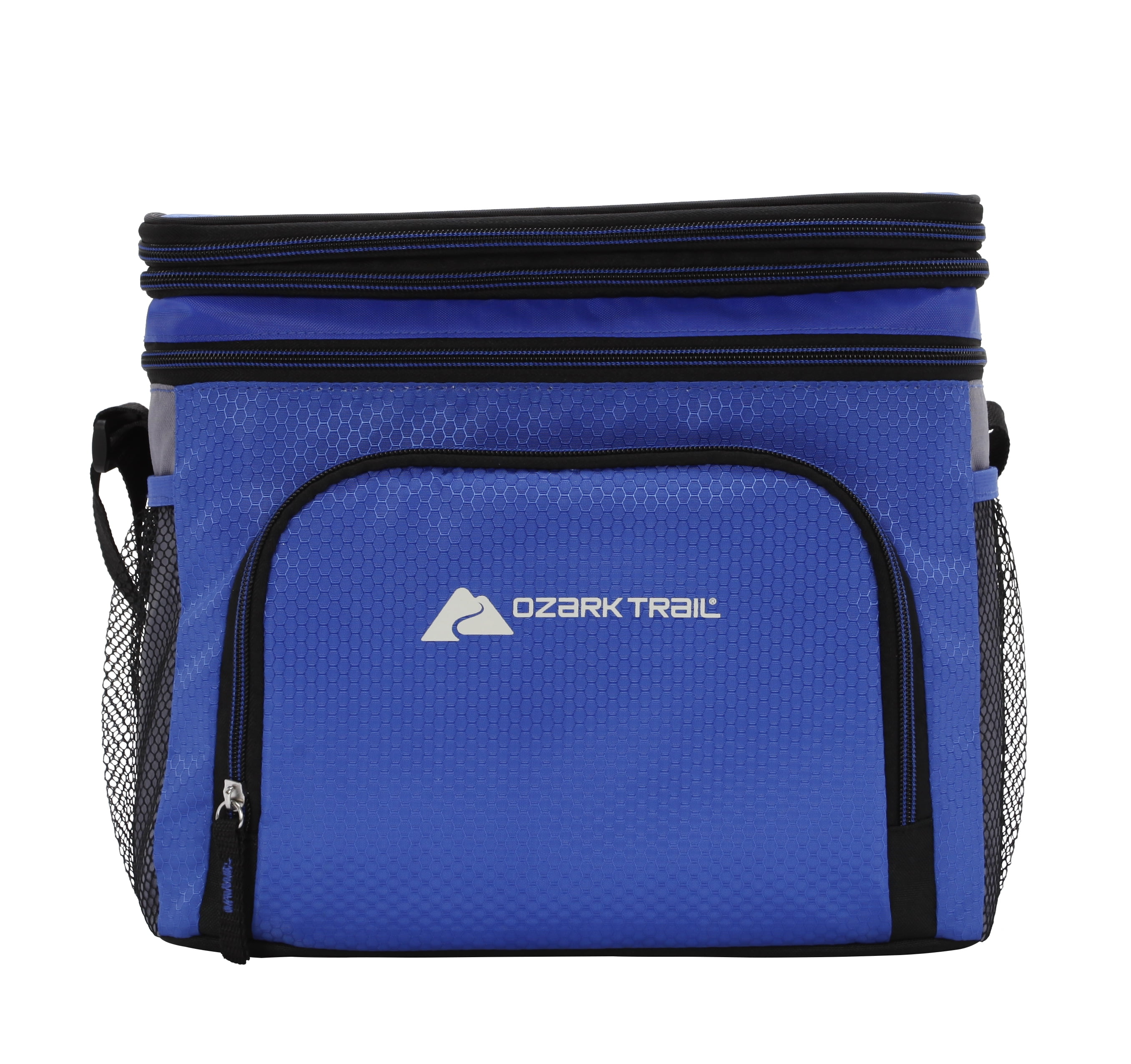 Ozark Trail Soft-Sided 12-Can Cooler, Blue