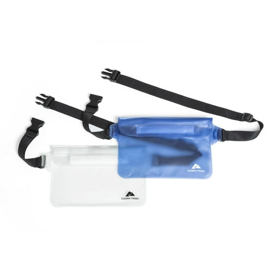 Ozark Trail Waterproof Pouch with Adjustable Strap (2-Pack)