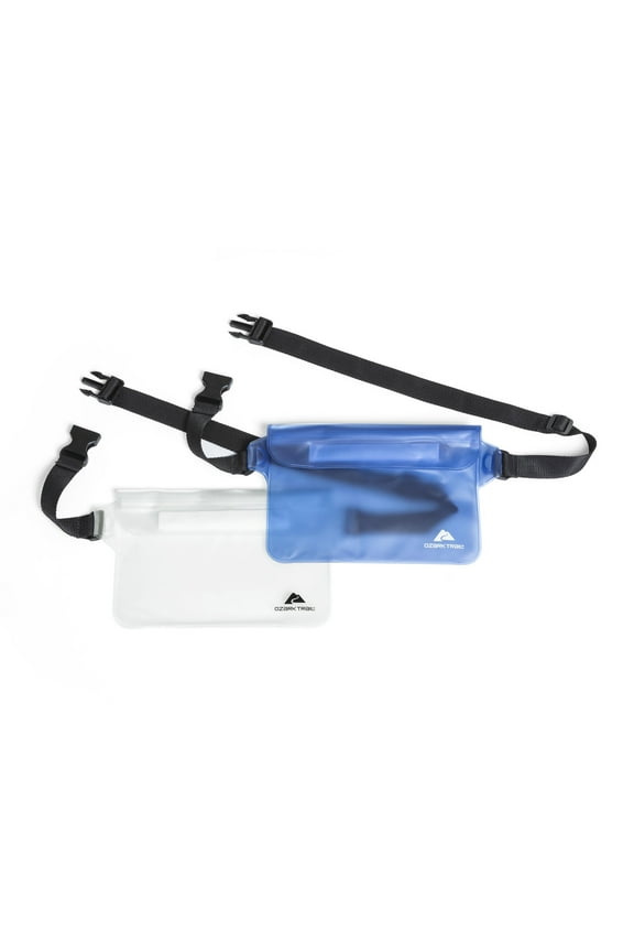 Waterproof Pouch with Adjustable Strap (2-Pack)