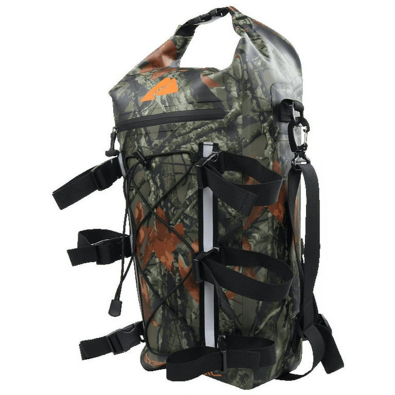 Ozark Trail Spring River Waterproof Roll Top Kayak Backpack Camo