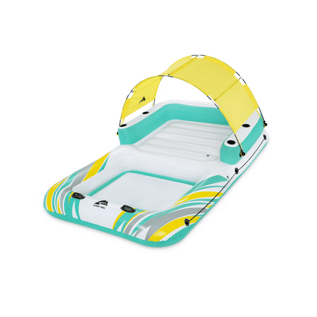 Ozark Trail Summer Oasis 4-Person Inflatable Island 10' x 6' x 23", Adult, Unisex