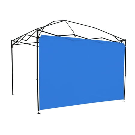 Ozark Trail Sun Wall for 10' x 10' Instant Straight Leg Pop-up Canopy (Accessory Only), Blue