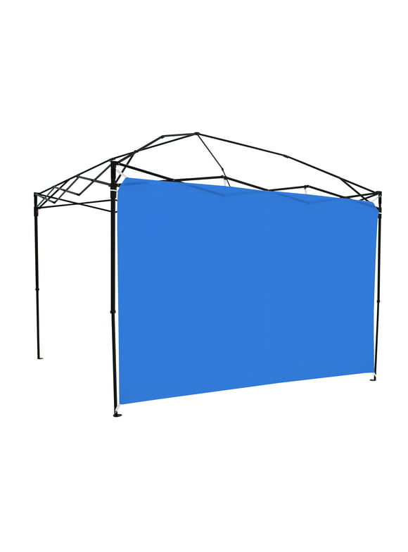 Ozark Trail Sun Wall for 10' x 10' Instant Straight Leg Pop-up Canopy (Accessory Only), Blue