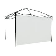 Ozark Trail Sun Wall for 10' x 10' Straight Leg Pop-up Outdoor Canopy (Accessory Only), White