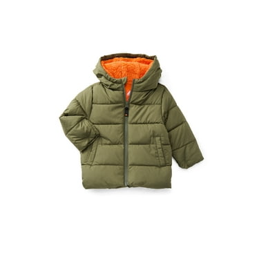 Ozark Trail Toddler Heavyweight Puffer Jacket, Sizes 12M-5T