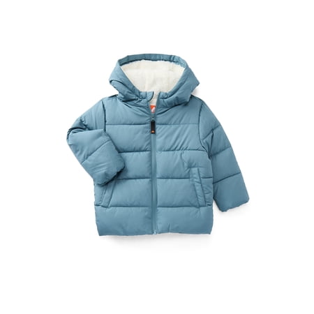Ozark Trail Toddler Heavyweight Puffer Jacket, Sizes 12M-5T