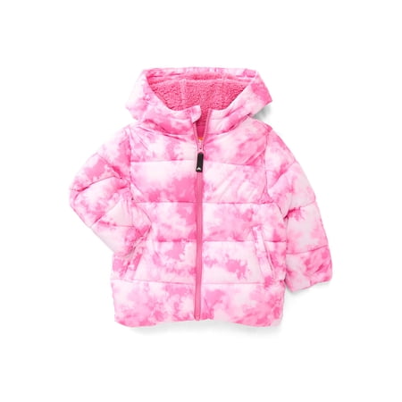 Ozark Trail Toddler Heavyweight Puffer Jacket, Sizes 12M-5T