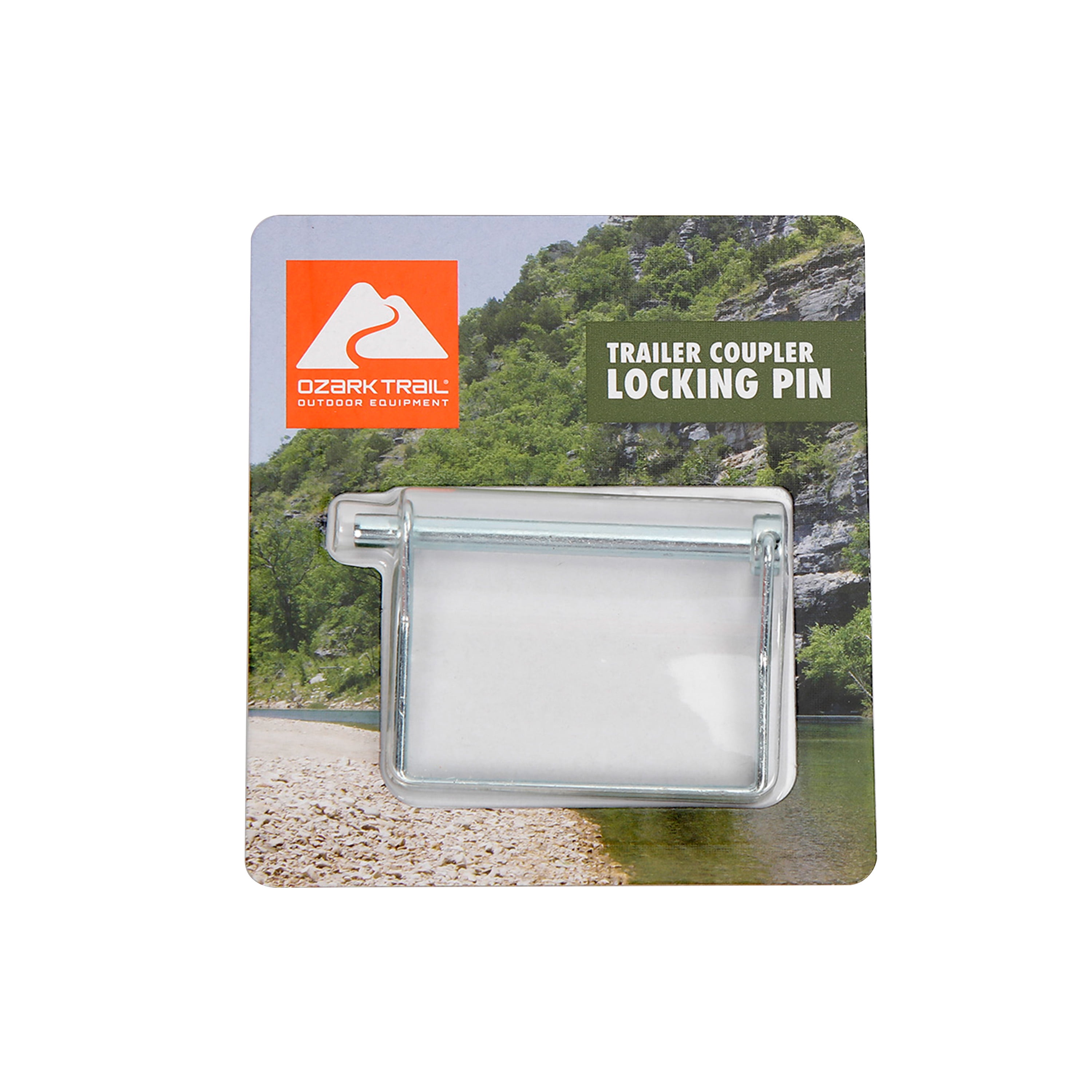 Ozark Trail Trailer Coupler Locking Pin, Marine Grade ZincPlated Steel