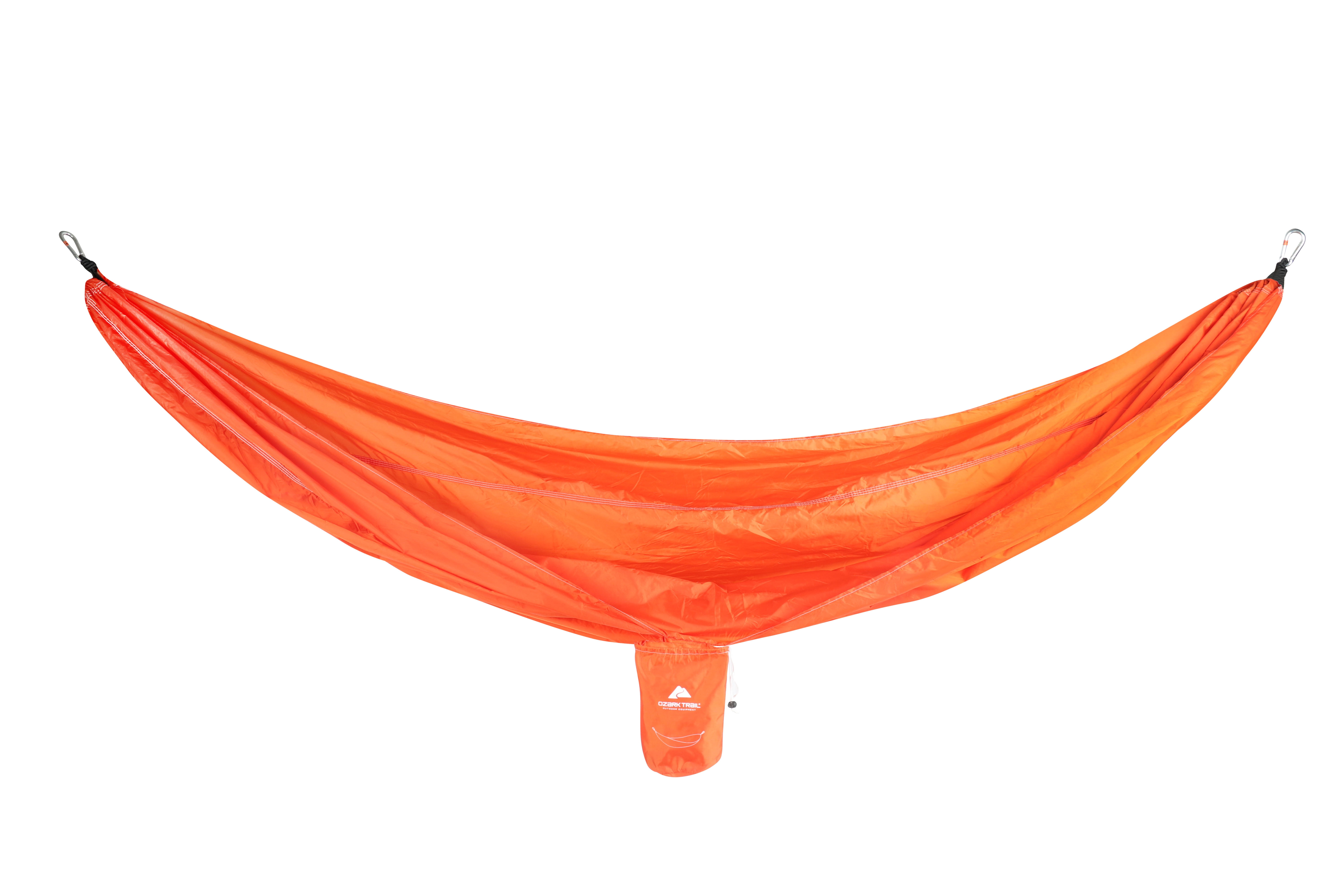 Ozark Trail 2-Person Tree Hammock, Orange, 115 inches x 79 inches