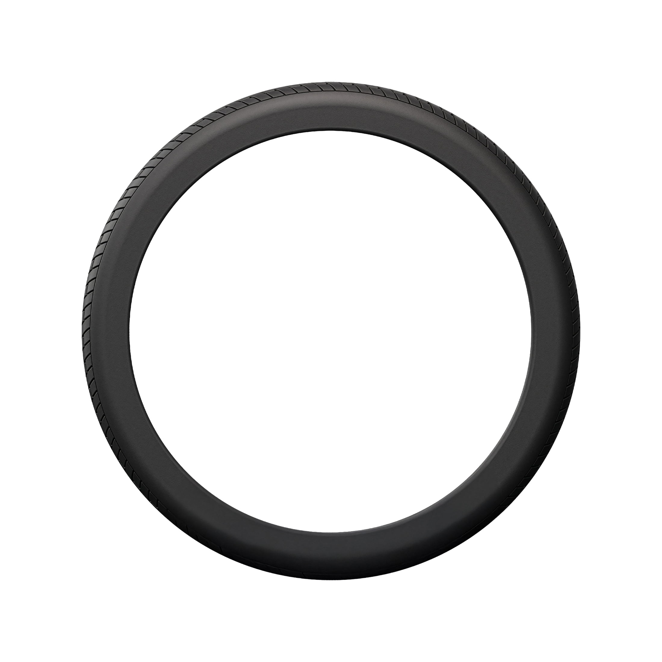 Ozark Trail Truck Steering Wheel Cover Faux Leather, Fits 16" diameter, Black Tire Tread