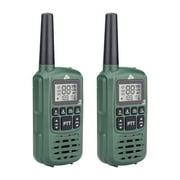 Ozark IPX4 Weatherproof 22-Channel Two-Way Walkie Talkies, 2 Pack