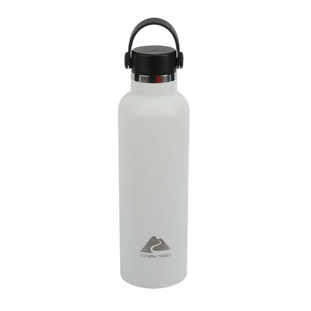 Ozark Trail Water Bottle 24 Fluid Ounces Stainless Steel with Loop