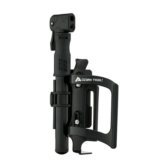 Ozark Trail Water Bottle Cage Holder with Air Pump