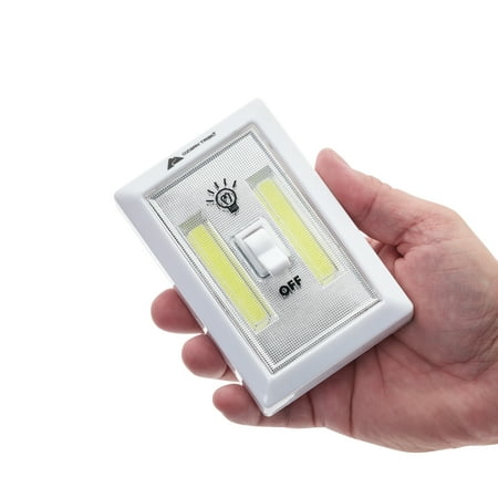 Ozark Trail 200-Lumen Wireless Light Switch LED Night Light, Battery-Powered, 1 Pack