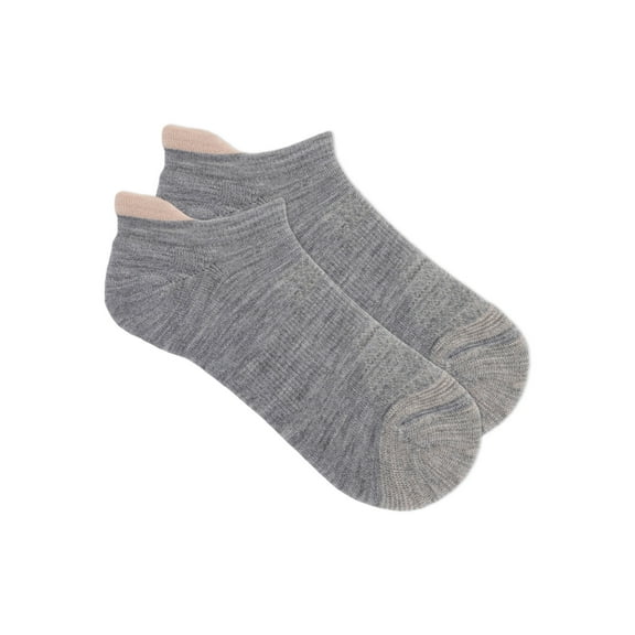 Ozark Trail Women's Merino Wool Blend No Show Tab Socks, 1 Pack