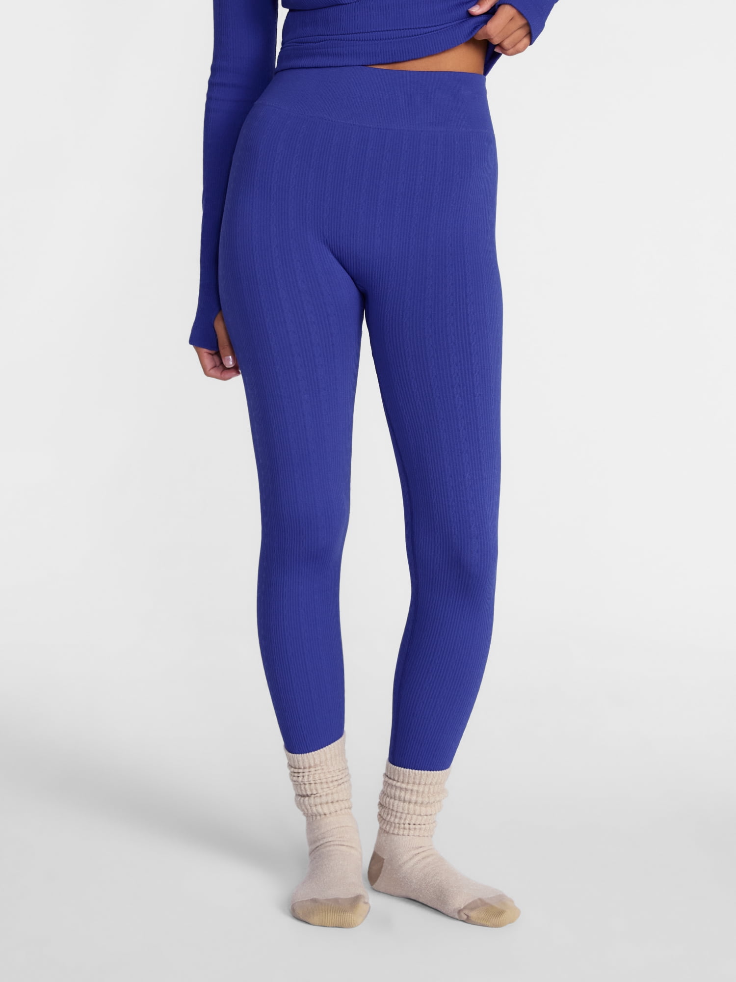 Ozark Trail Women's Warmer Thermal Seamless Fleece Bottom, Sizes XS-XXL