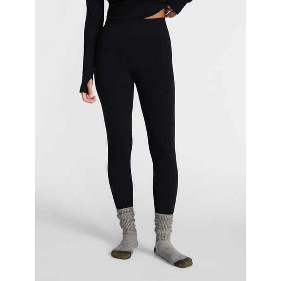 Ozark Trail Women's Warmer Thermal Seamless Fleece Bottom, Sizes XS-XXL