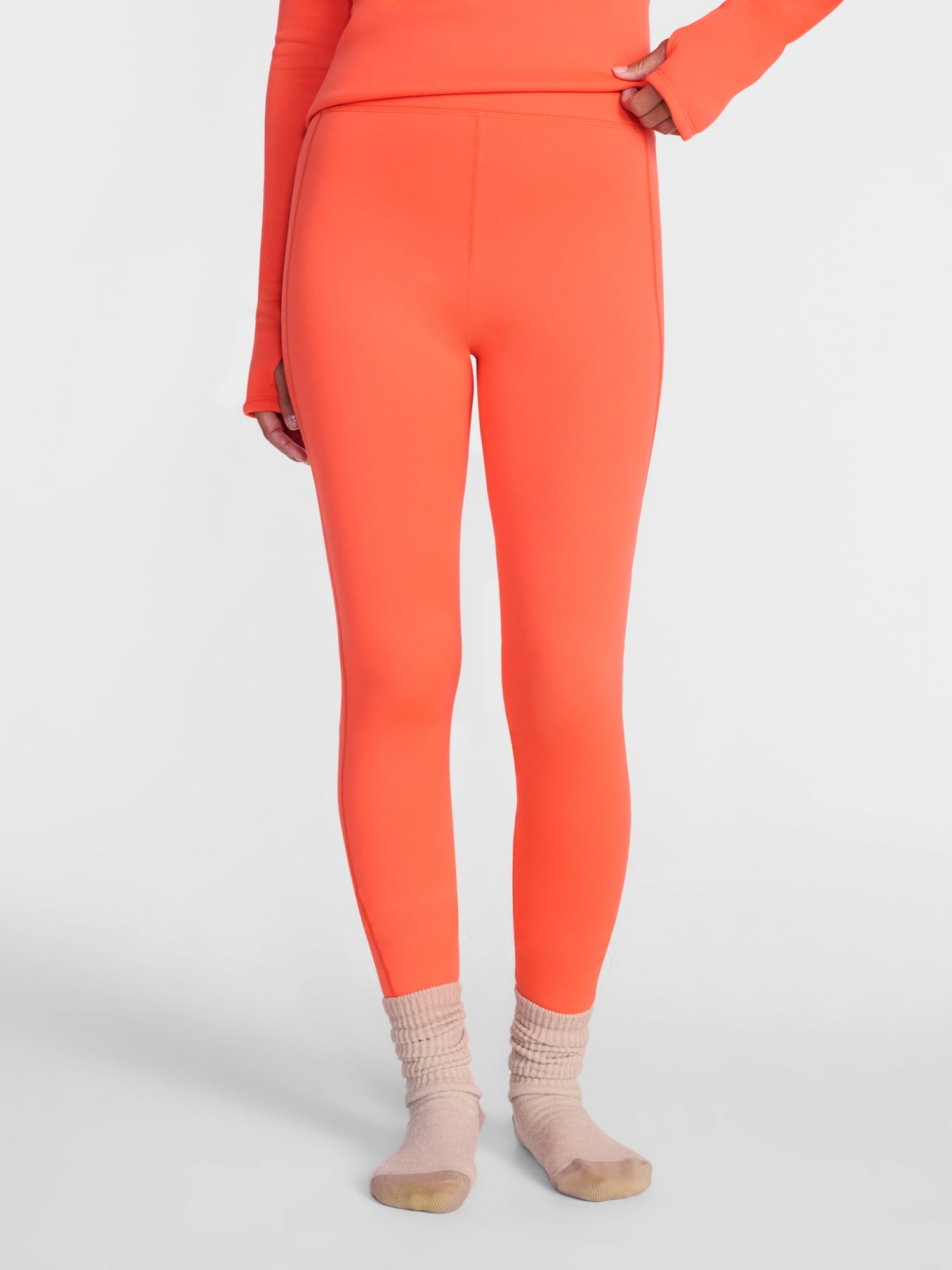 Ozark Trail Women's Warmest Thermal Fleece Bottoms, Sizes XS-XXL