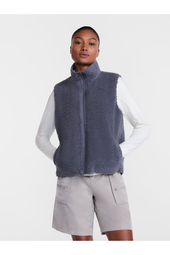 Women's and Women's Plus High Pile Vest, Sizes XS-3X