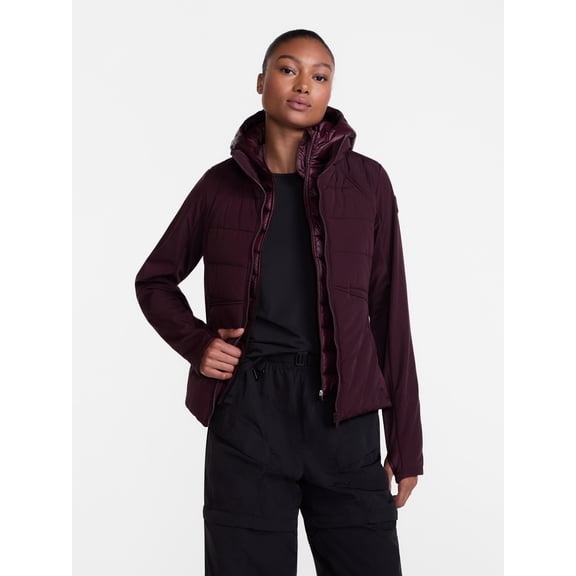 Ozark Trail Women's and Women's Plus Hybrid Jacket, Sizes XS-3X