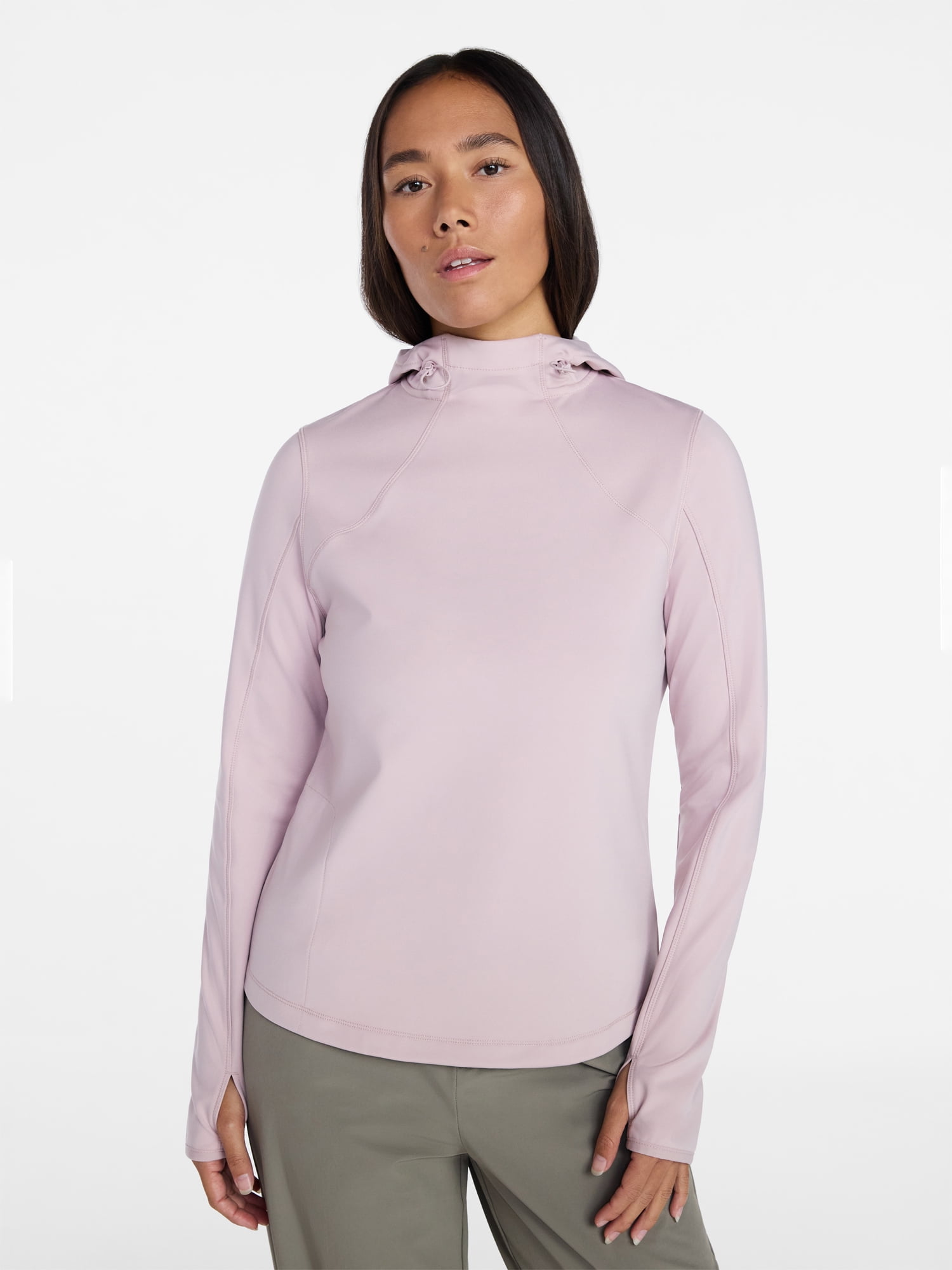 Ozark Trail Women's and Women's Plus Base Layer Hoodie, Sizes XS-2X