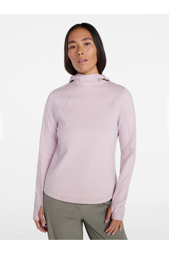 Women's and Women's Plus Base Layer Hoodie, Sizes XS-2X
