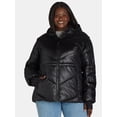 thumbnail image 1 of Ozark Trail Women’s and Women’s Plus Convertible Puffer Jacket, Heavyweight, Sizes XS-3X, 1 of 5