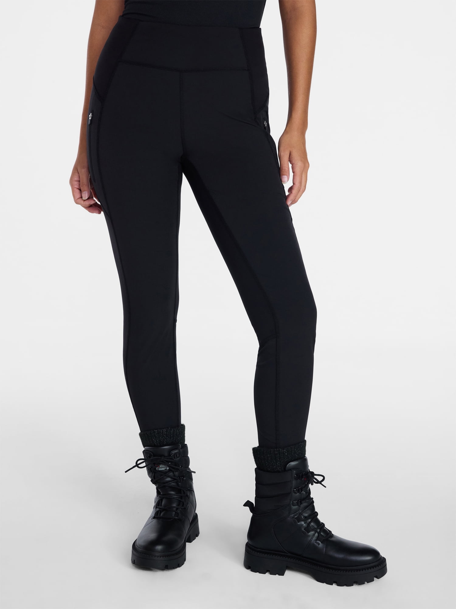 Ozark Trail Women's and Women's Plus Size Hybrid Leggings, Sizes XS-2X