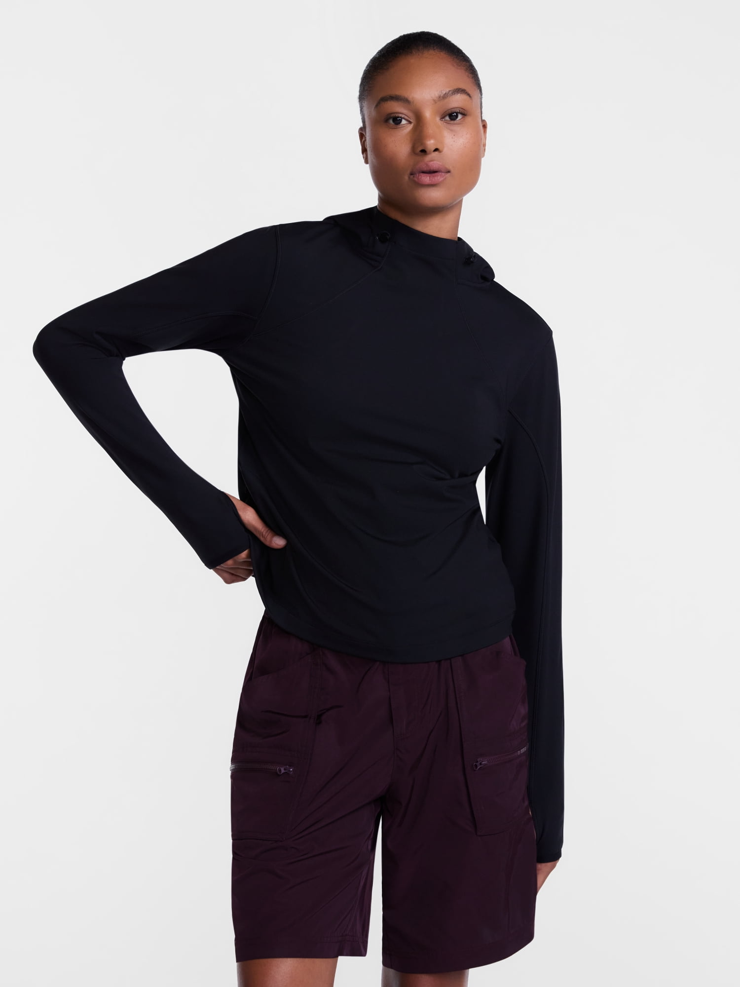 Ozark Trail Women's and Women's Plus Hoodie with Long Sleeves, Sizes XS-3X