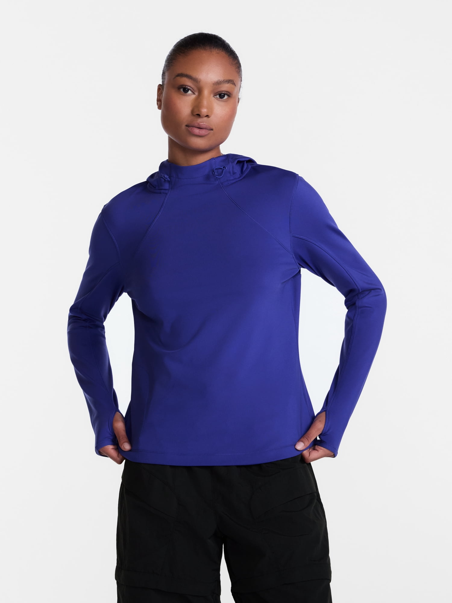 Ozark Trail Women's and Women's Plus Hoodie with Long Sleeves, Sizes XS-3X