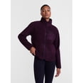 thumbnail image 1 of Ozark Trail Women's and Women's Plus Fleece Zip Up Jacket, Sizes XS-3X, 1 of 6