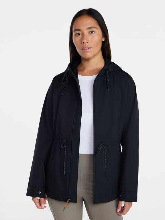 Women's and Women's Plus Rain Jacket, Sizes XS-2X