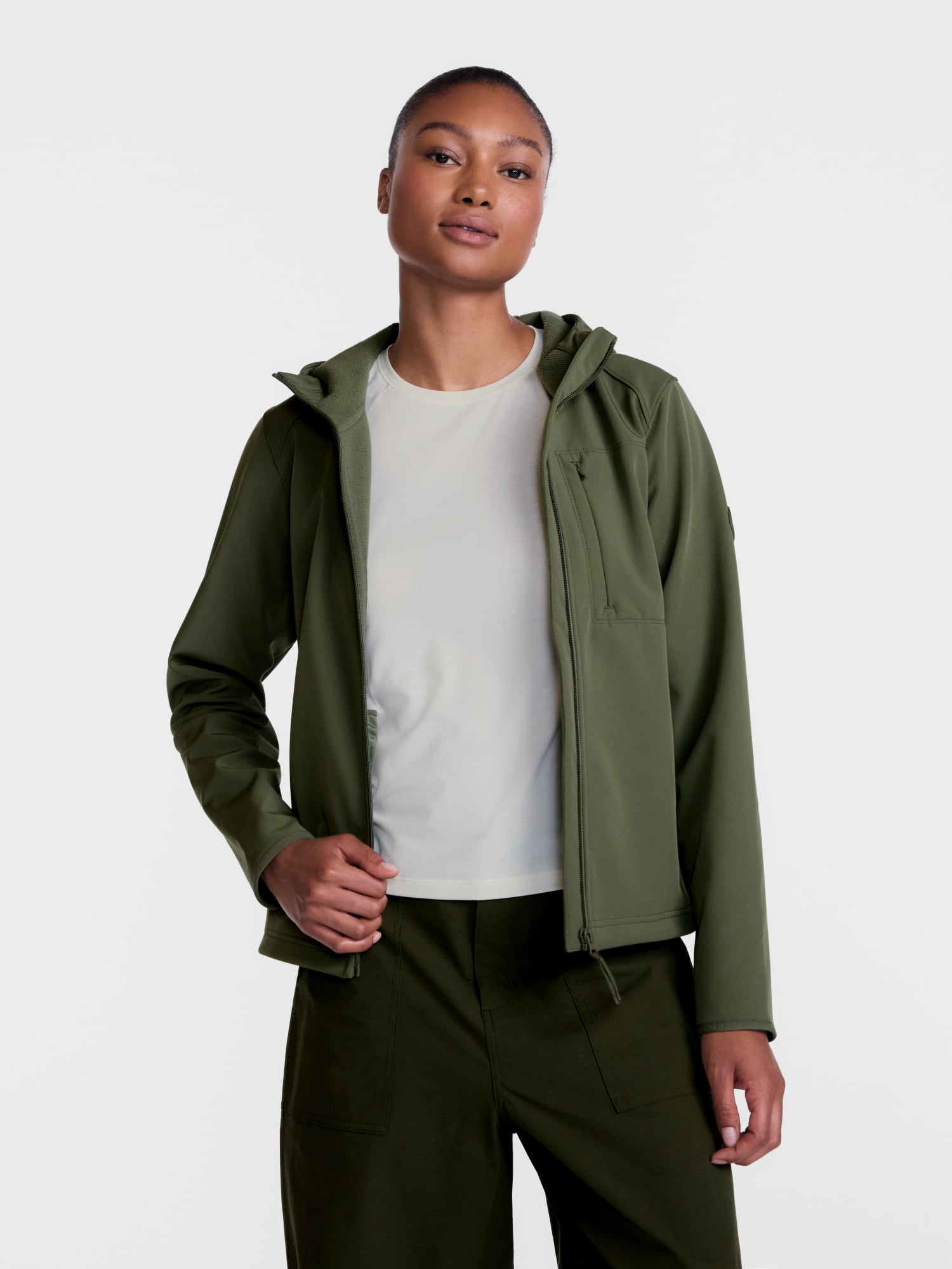 Ozark Trail Women's and Women's Plus Softshell Jacket, Sizes XS-3X